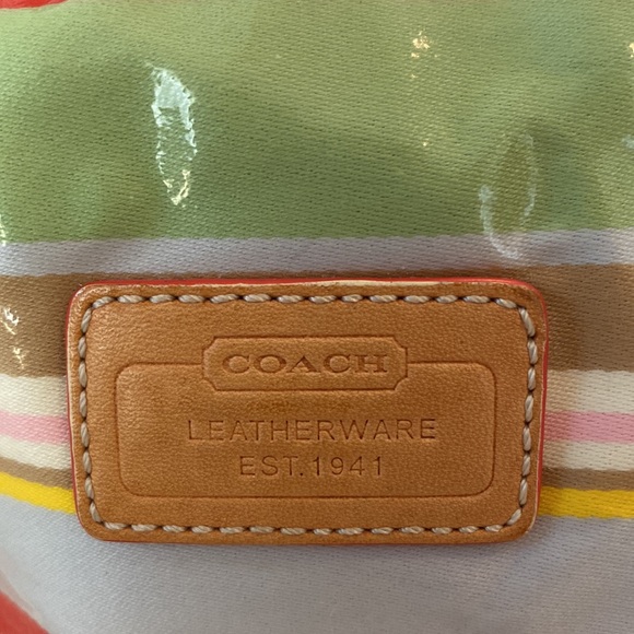 Small Coach Vinyl Purse - Picture 8 of 8